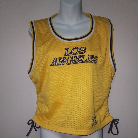 Regal Los Angeles Lakers #72 Sleeveless Jersey Top 3X - Picture 6 of 6